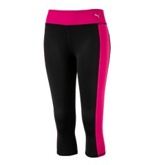 Beli Celana Training Wanita Puma Wmns Essential 3 Quarter Tights Black Pink Original 515143 08